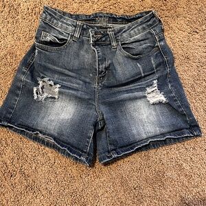 Blue Jean Shorts
